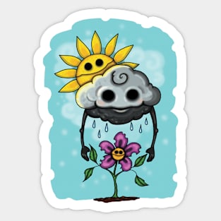 Sunny cloud Sticker